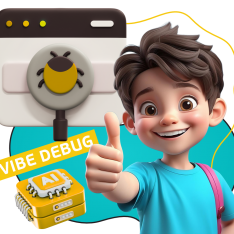 Тестирование & Vibe Debug. Охотники за багами - КИБЕРшкола программирования для детей, компьютерные курсы для школьников, начинающих и подростков - KIBERone г. Красногорск