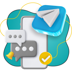 Создание Mini App для Telegram - КИБЕРшкола программирования для детей, компьютерные курсы для школьников, начинающих и подростков - KIBERone г. Красногорск