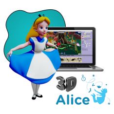 Alice 3d - КИБЕРшкола программирования для детей, компьютерные курсы для школьников, начинающих и подростков - KIBERone г. Красногорск