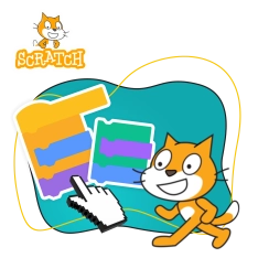 Scratch. Продвинутый уровень – создаём игры, как маленькие разработчики! - КИБЕРшкола программирования для детей, компьютерные курсы для школьников, начинающих и подростков - KIBERone г. Красногорск