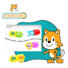 Scratch JR. Основы программирования  - КИБЕРшкола программирования для детей, компьютерные курсы для школьников, начинающих и подростков - KIBERone г. Красногорск