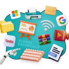 Цифровая база для школьника - КИБЕРшкола программирования для детей, компьютерные курсы для школьников, начинающих и подростков - KIBERone г. Красногорск