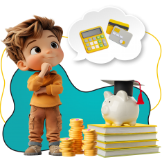 Финансовый интеллект вместе KIBERone - КИБЕРшкола программирования для детей, компьютерные курсы для школьников, начинающих и подростков - KIBERone г. Красногорск