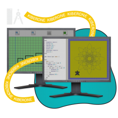 Исполнители чертежник и черепашка - КИБЕРшкола программирования для детей, компьютерные курсы для школьников, начинающих и подростков - KIBERone г. Красногорск