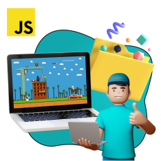 Программирование на JavaScript. Учимся создавать игры! - КИБЕРшкола программирования для детей, компьютерные курсы для школьников, начинающих и подростков - KIBERone г. Красногорск